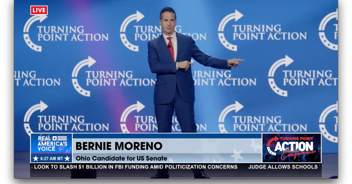 Bernie Moreno talks Mexico and national security Just The News